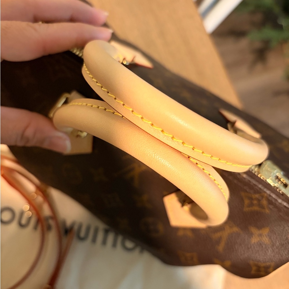 Louis Vuitton Brown and Tan Satchel - Picture 2 of 6